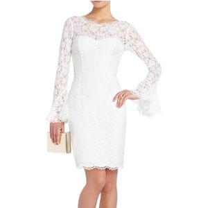 knee length dresses for ladies BCBGMAXAZRIA Kamila Long Sleeve Sequin Dress – Runway Catalog